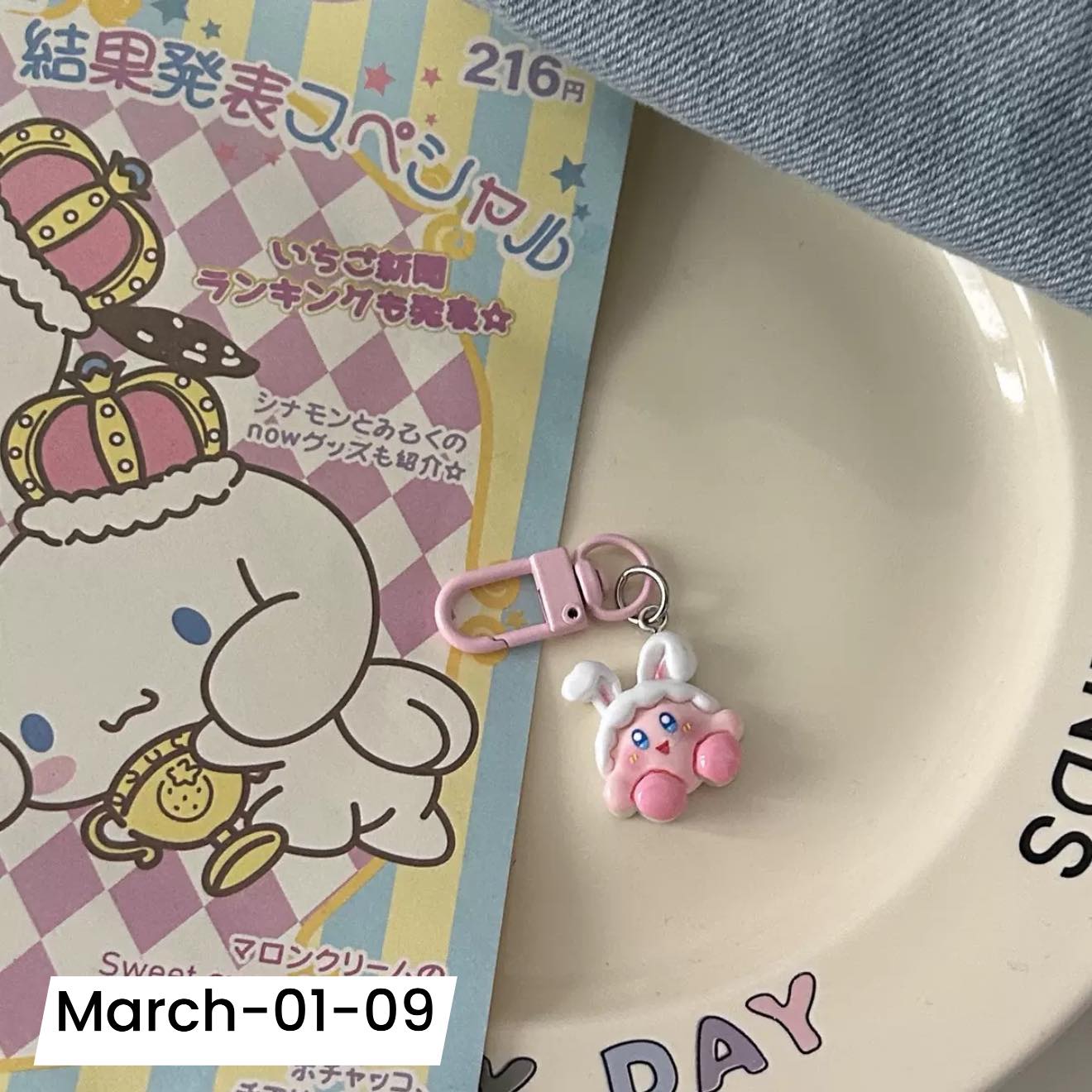 March2026 Set 01 - Sanrio keychains