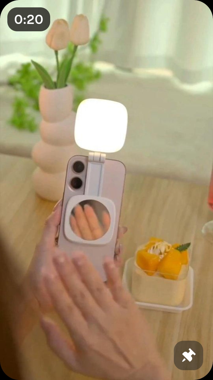 April26 set 09 - Magnetic selfie light