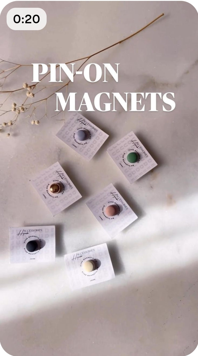 JULY26 Set 18 - Hijab Magnets