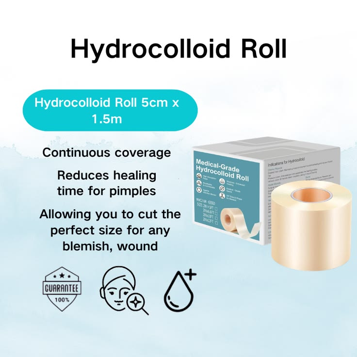 HYDROCOLLOID ROLL (WITHOUT PACKET)