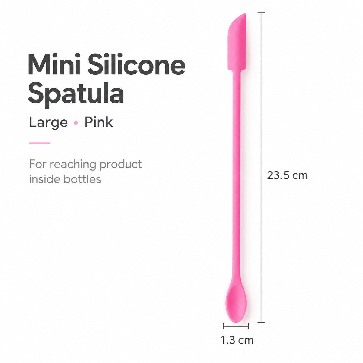 SET 24 - Long-Handled Silicone Bottle Scoop