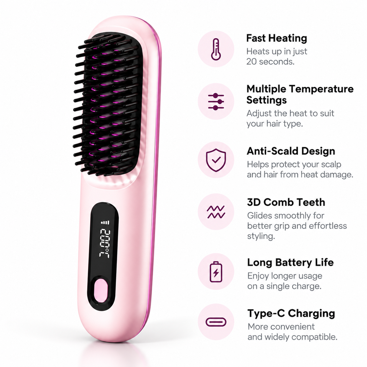 NOV26 SET 29 - PORTABLE STRAIGHTENING COMB