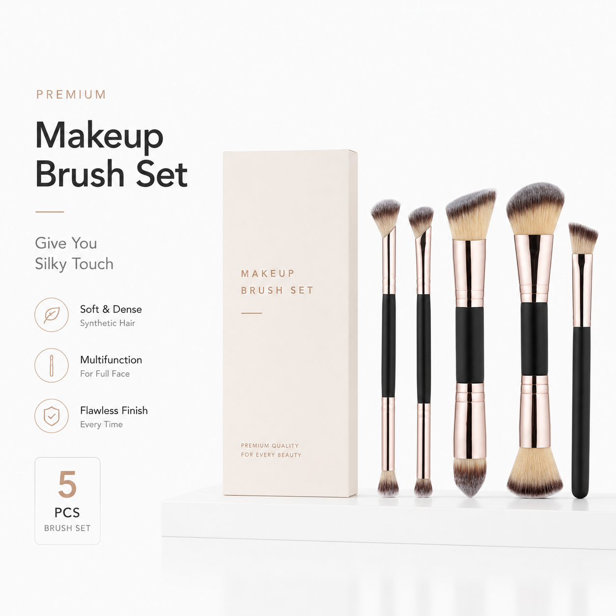 JULY26 Set 37 - Dual Head Makeup Brush