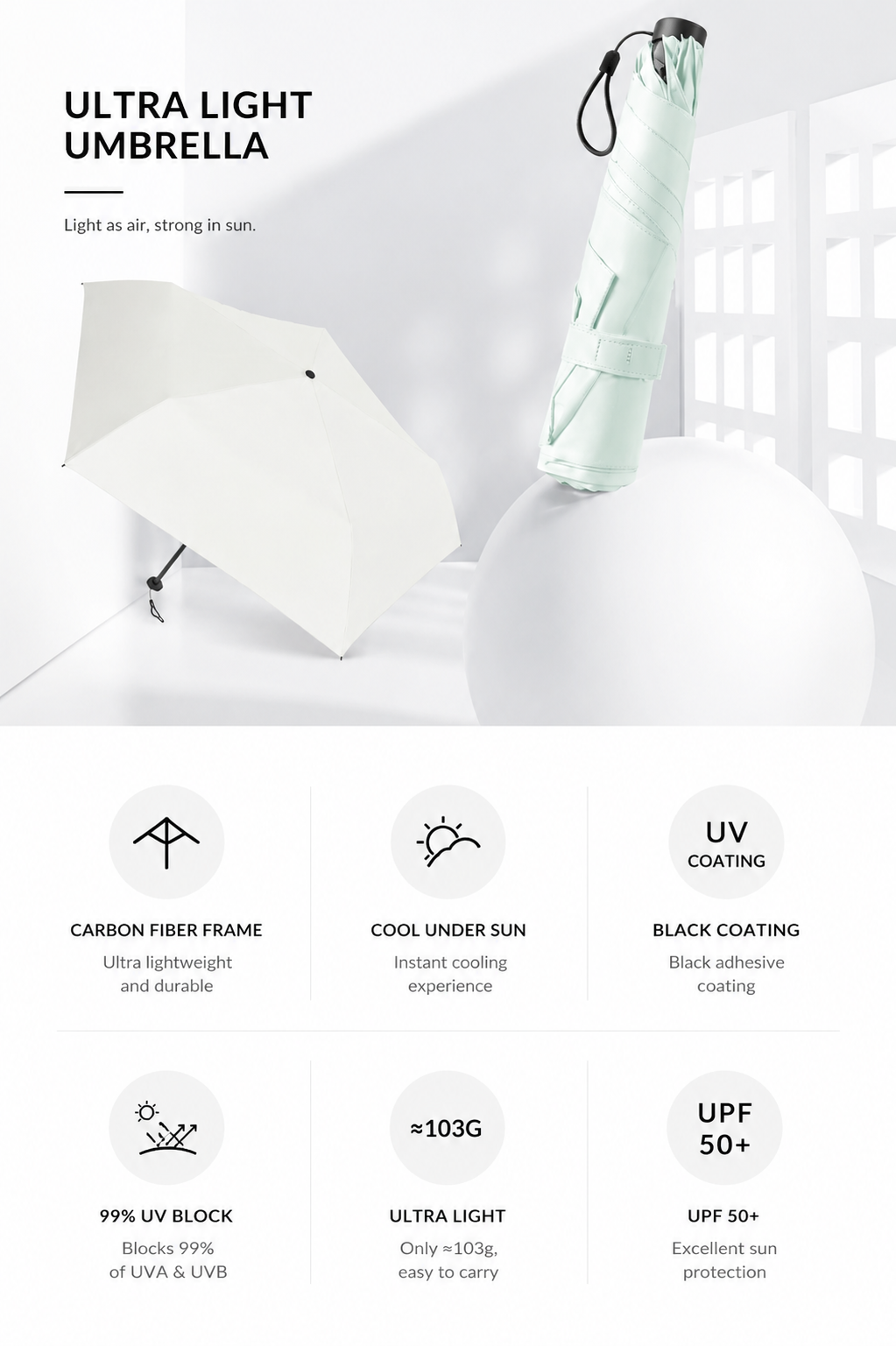 AUGUST26 SET 7 - Pocket UV umbrella