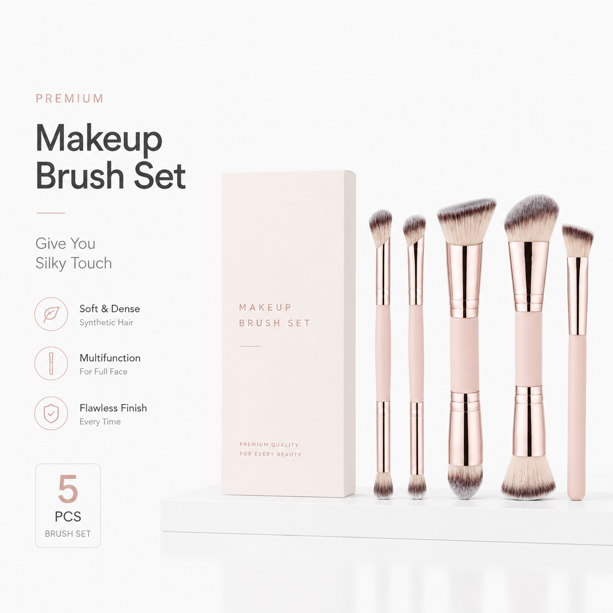 JULY26 Set 37 - Dual Head Makeup Brush