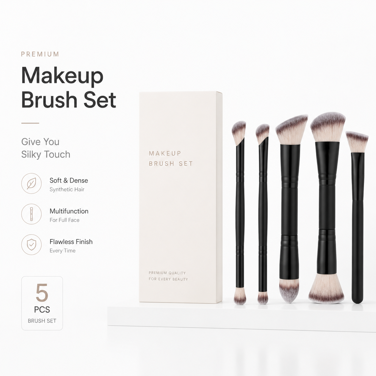 JULY26 Set 37 - Dual Head Makeup Brush