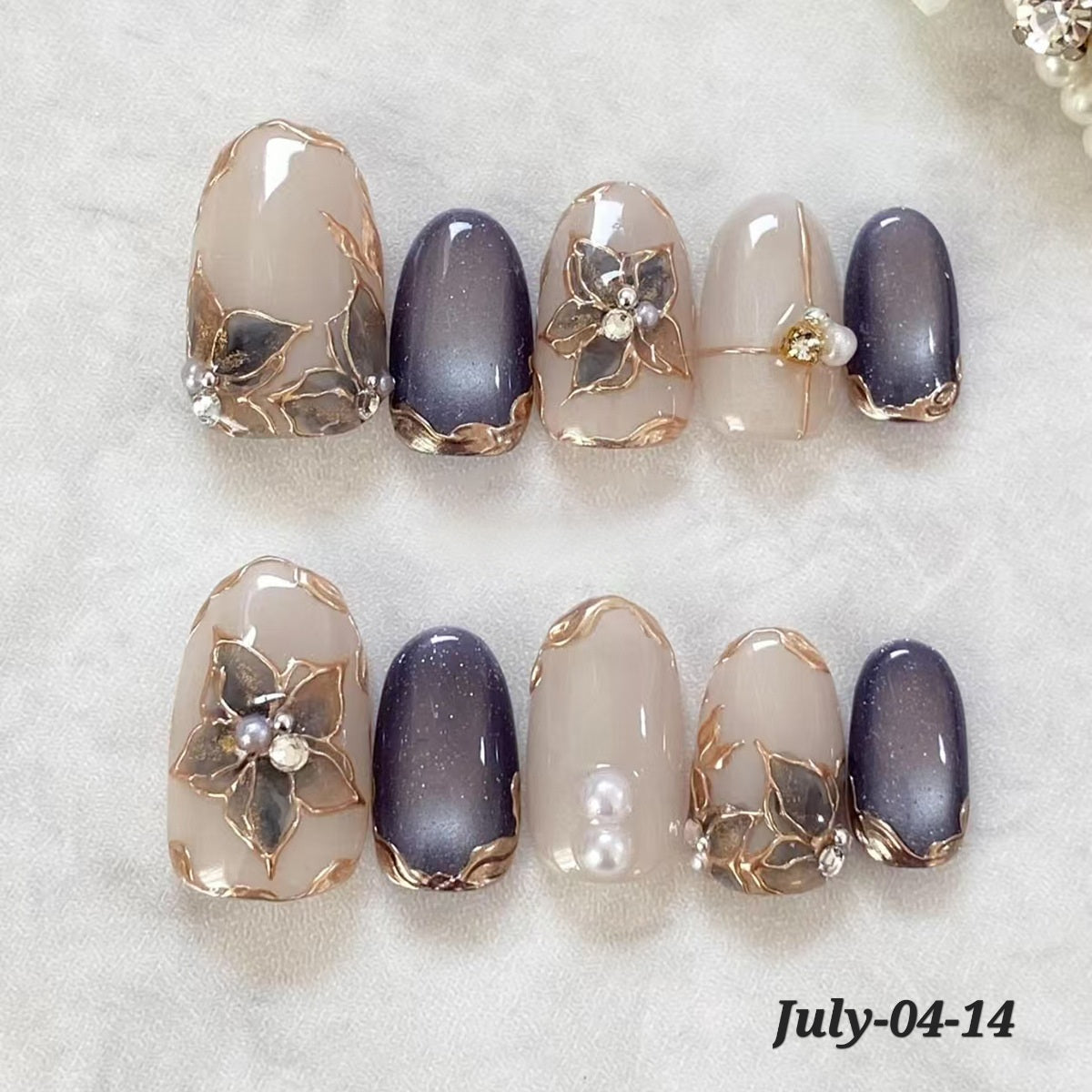 JULY26 Set 04- 3D Fake Nails