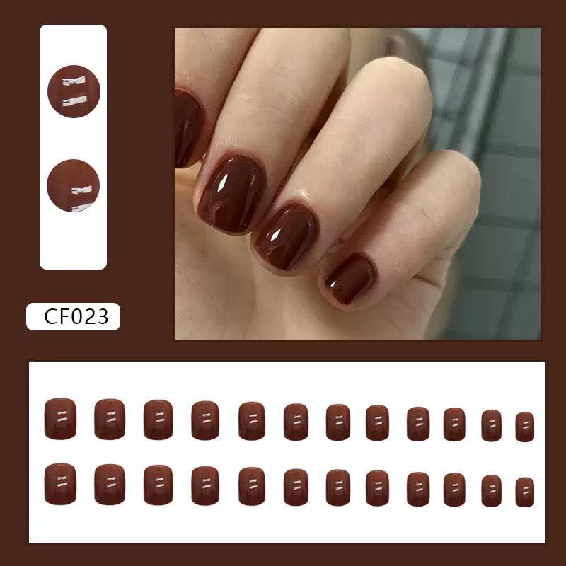 JUNE26 Set 27 - French Tip Nails