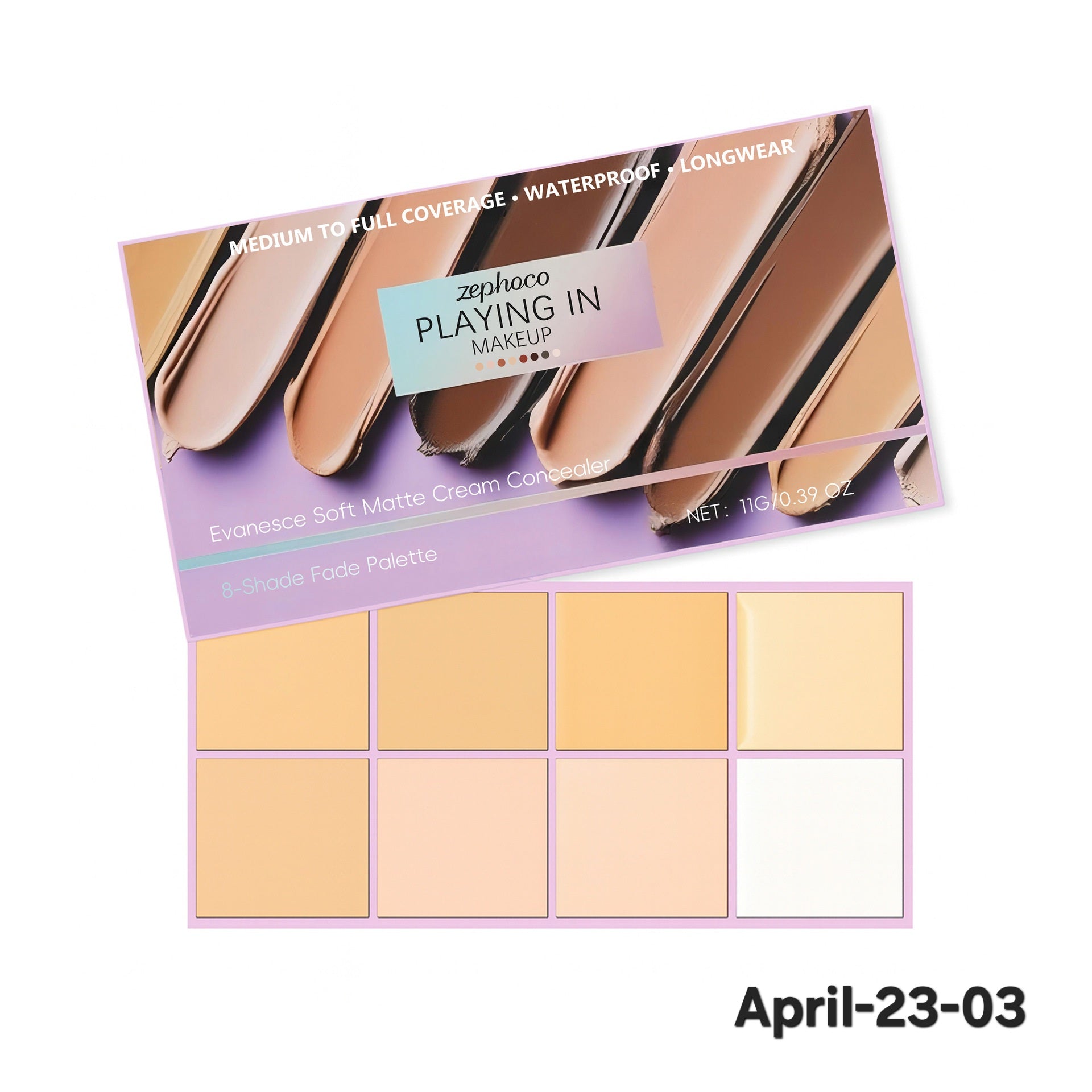 April26 Set 23 - Color correcting
concealer palette