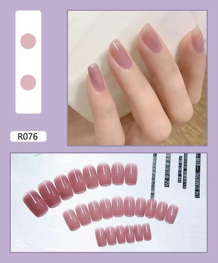 JUNE26 Set 27 - French Tip Nails
