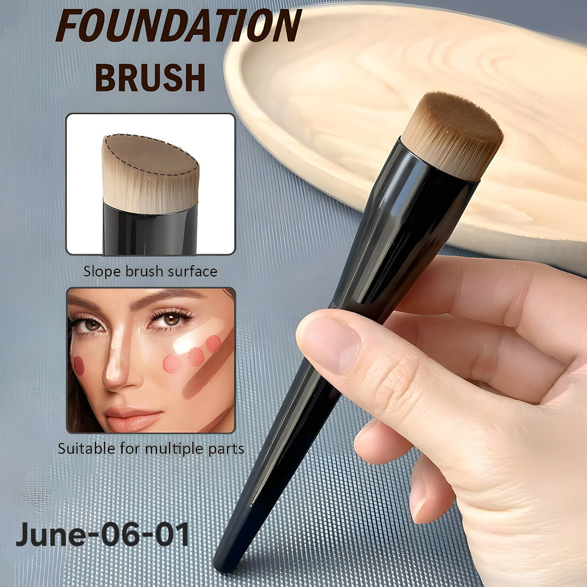 JUNE26 Set 06 - Makeup brushes