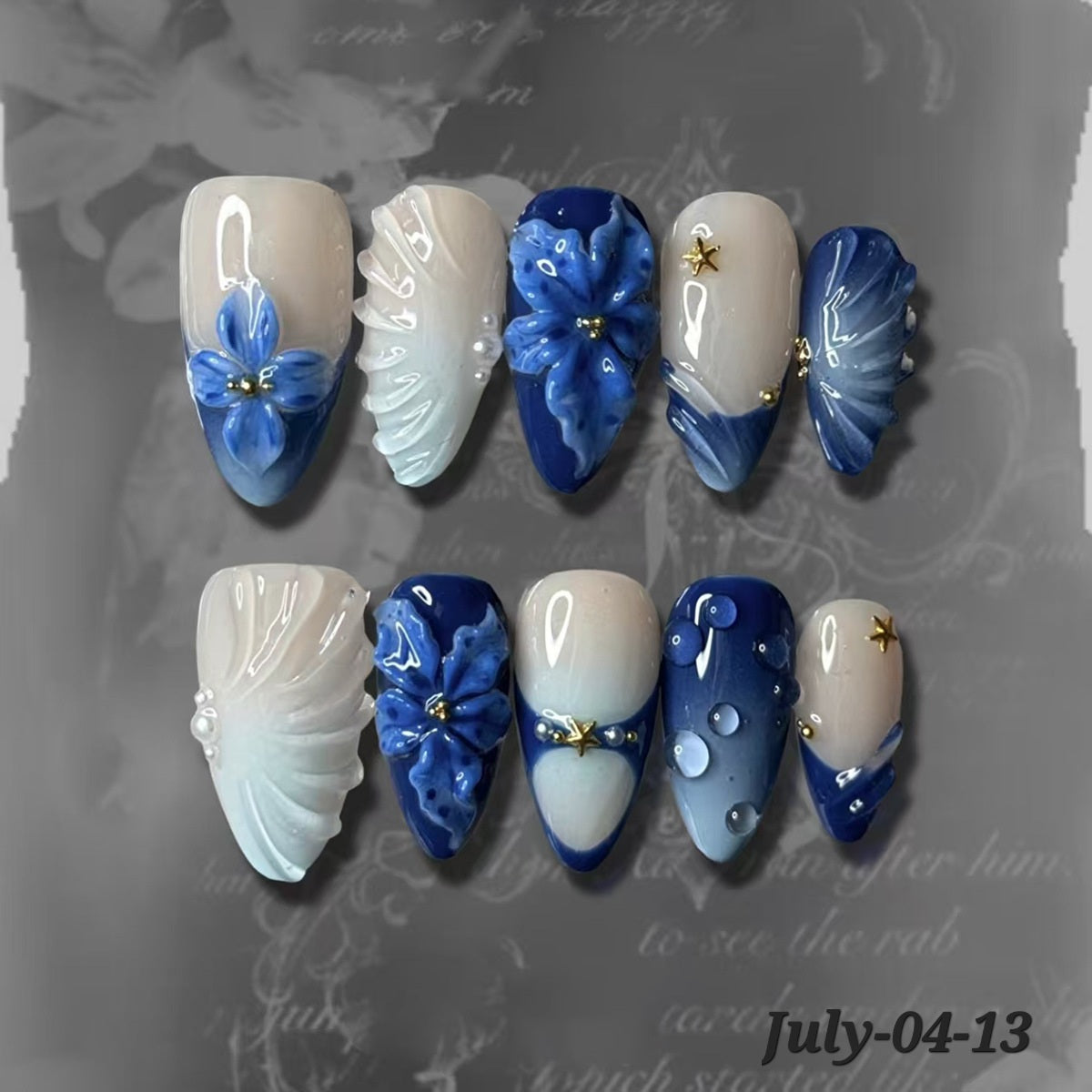 JULY26 Set 04- 3D Fake Nails