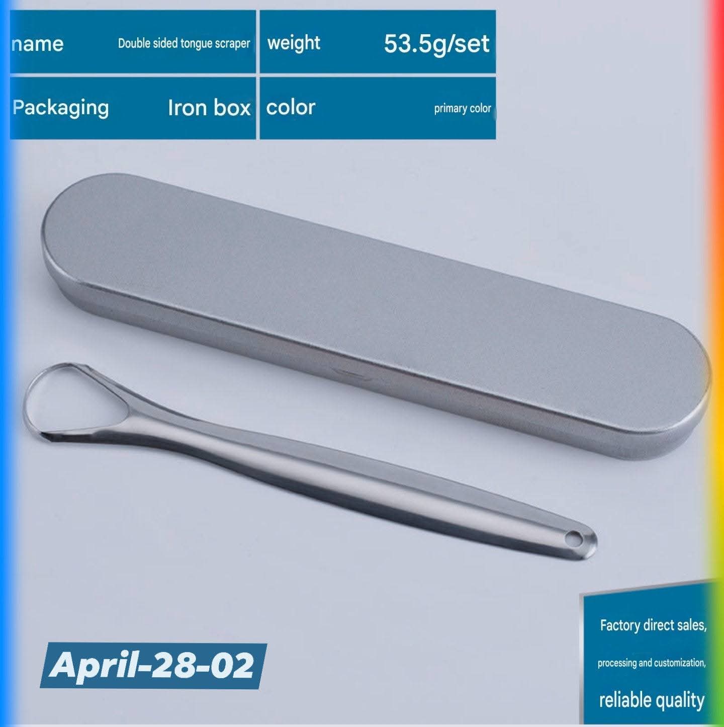 April26 Set 28 - Premium tongue
cleaner