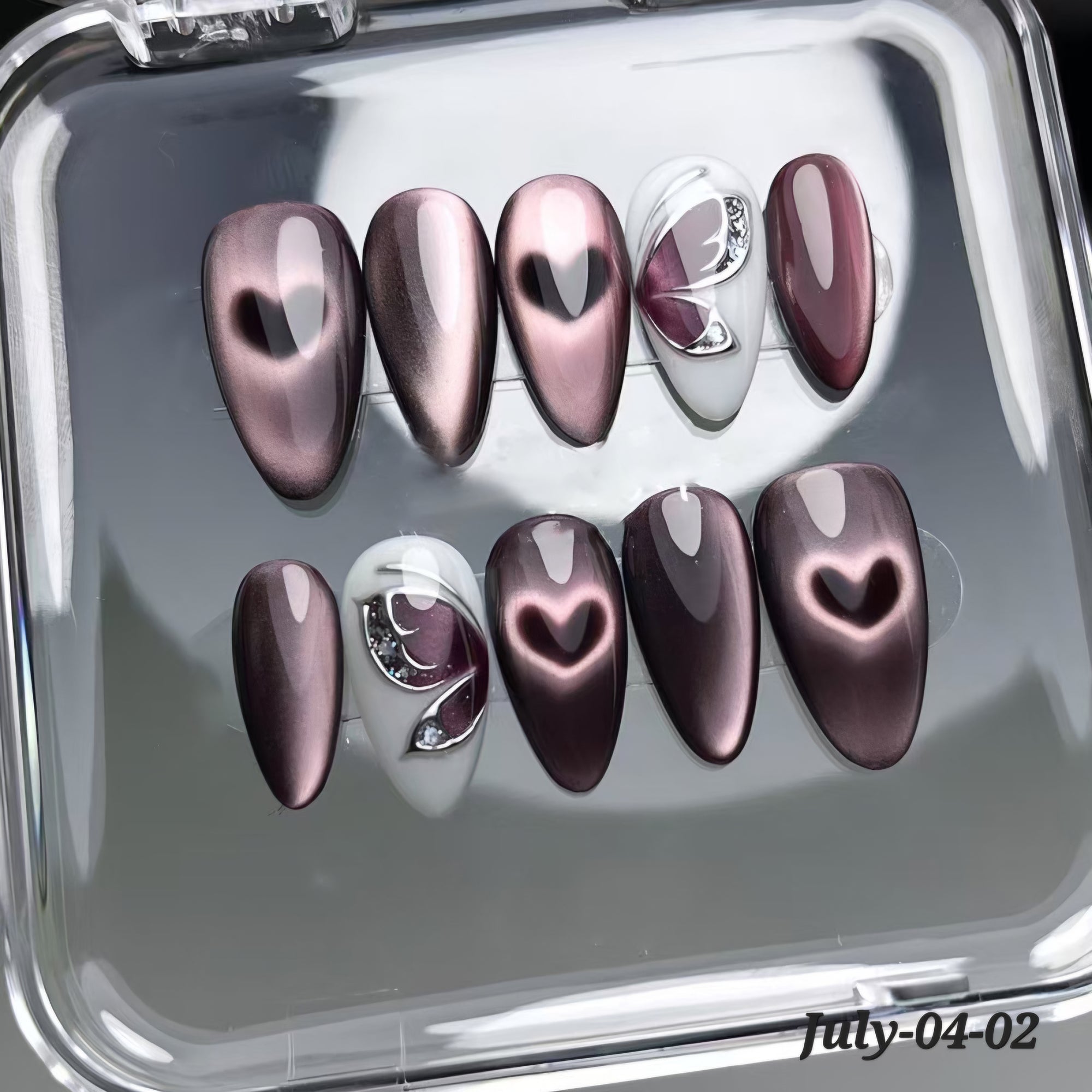 JULY26 Set 04- 3D Fake Nails