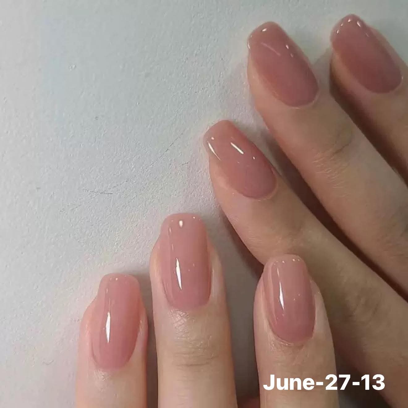 JUNE26 Set 27 - French Tip Nails
