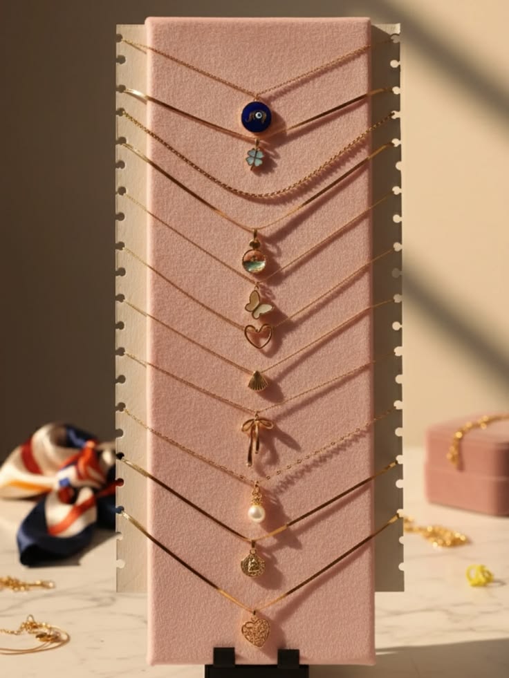 AUGUST26 SET 35 - Bracelet & Neckpiece holder