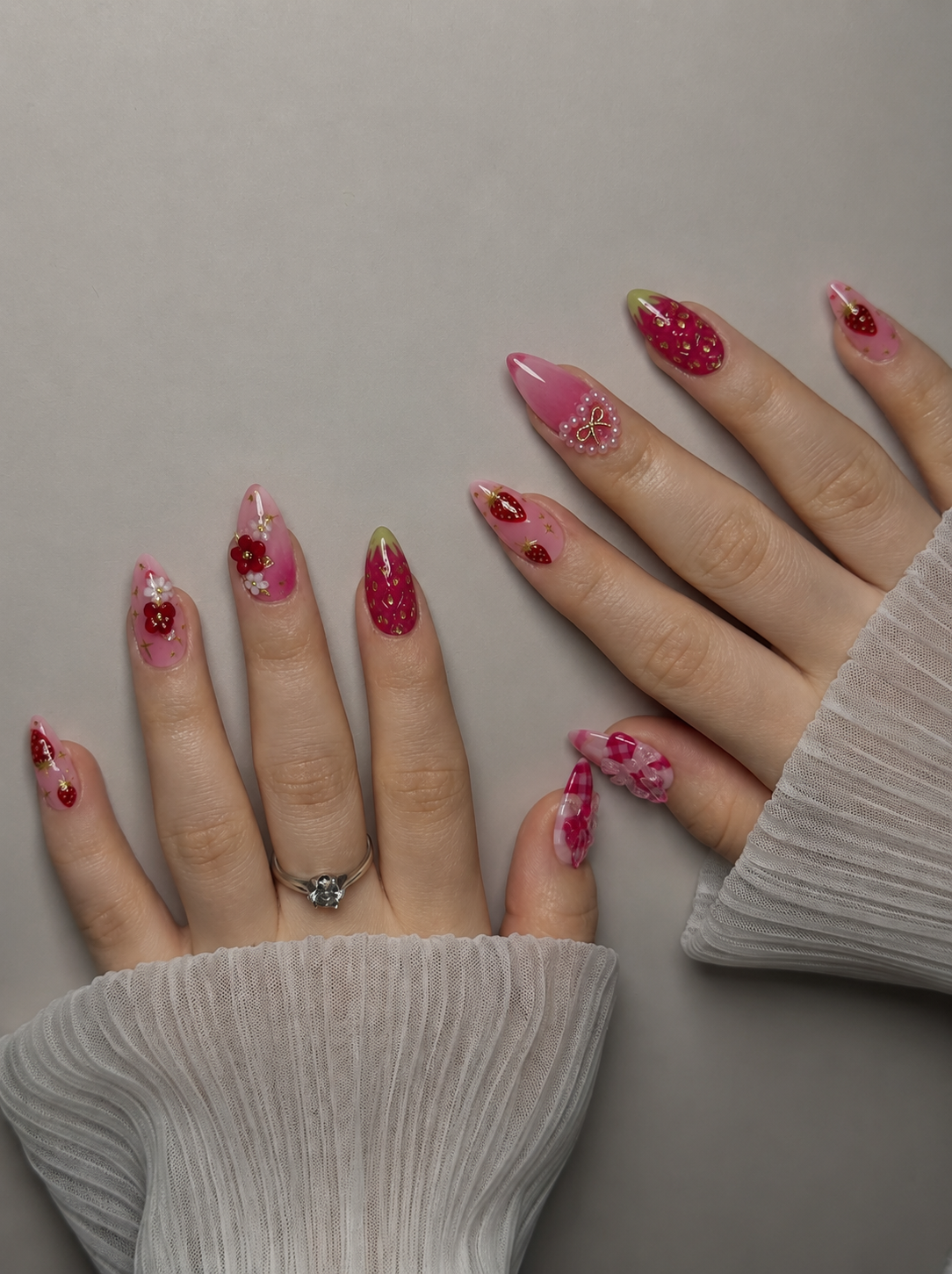 JULY26 Set 04- 3D Fake Nails