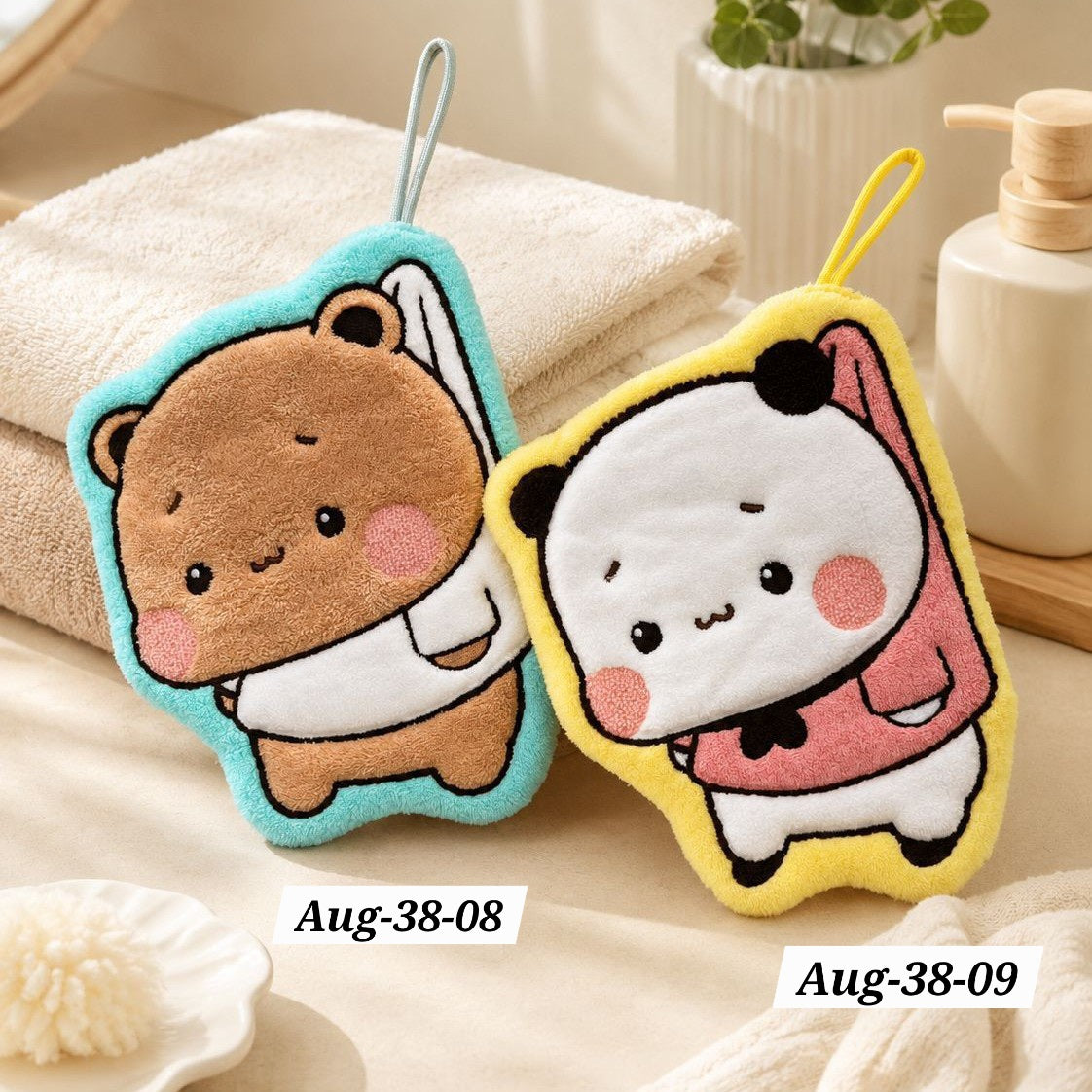 AUGUST26 SET 38 - Hand towels size 23×23CM