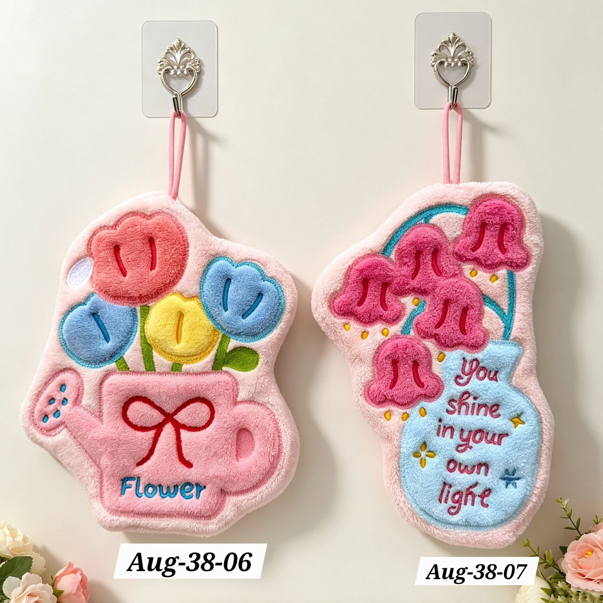 AUGUST26 SET 38 - Hand towels size 23×23CM