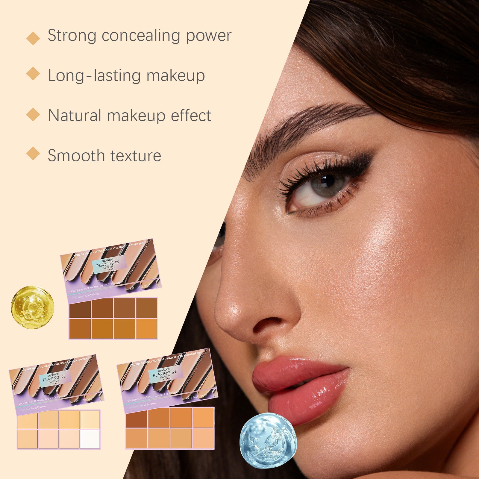 April26 Set 23 - Color correcting
concealer palette