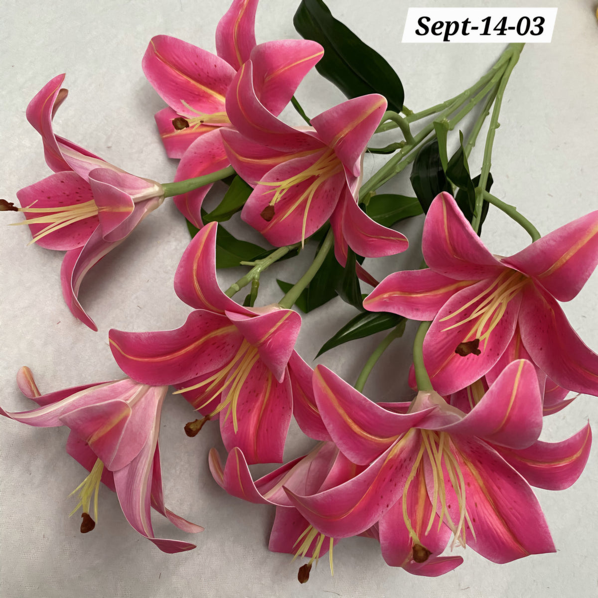 SEPTEMBER26 SET 14 - ARTIFICIAL LILIES