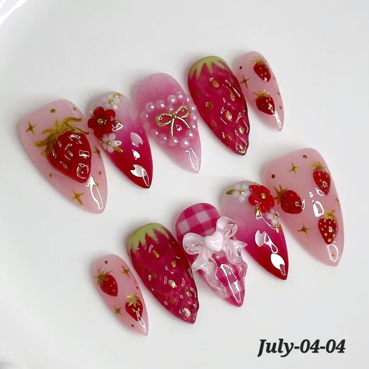 JULY26 Set 04- 3D Fake Nails